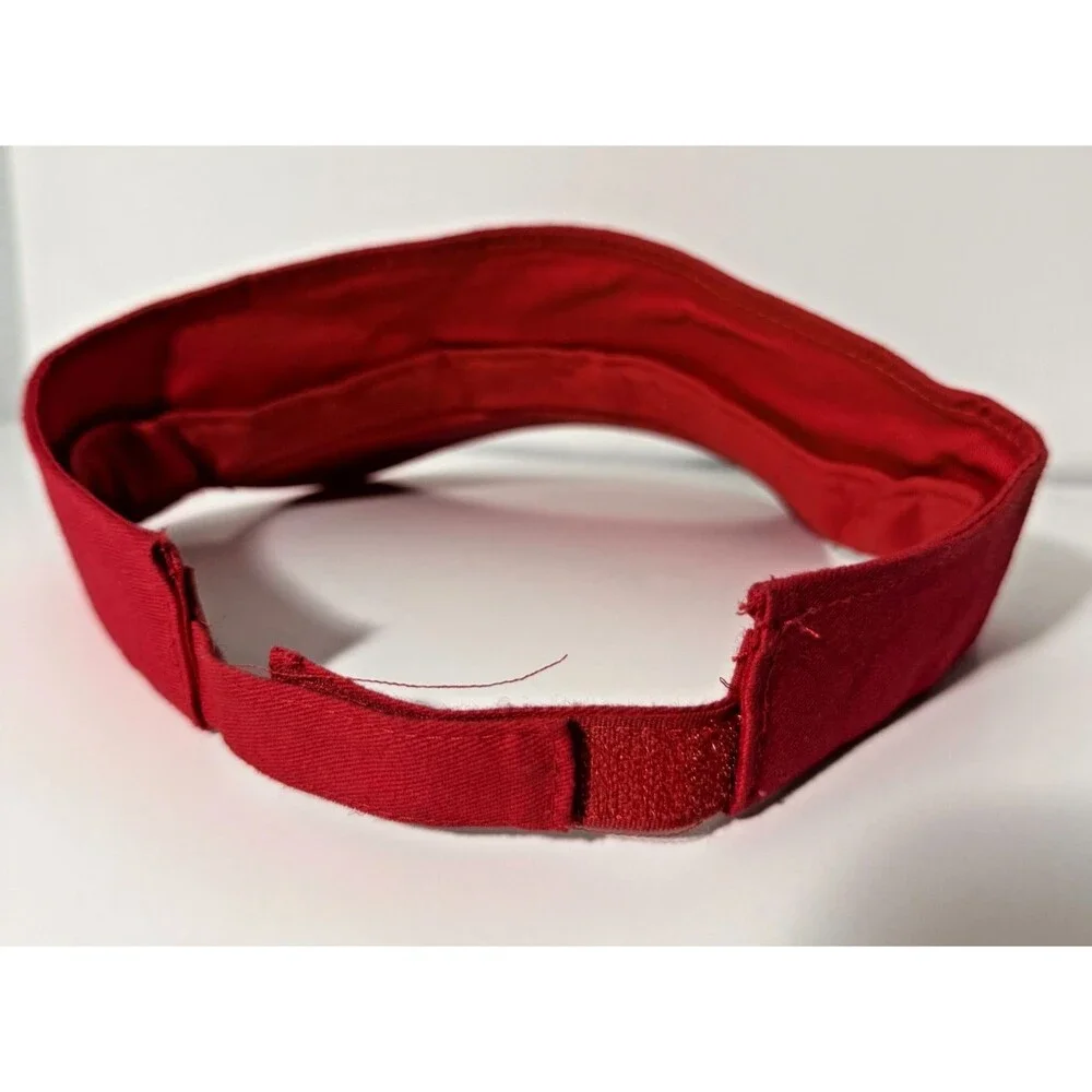 Tampa Bay Buccaneers Visor NFL 100 Season Raymond James Adjustable Red Cap